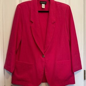 Requirements Fuchsia Blazer Jacket